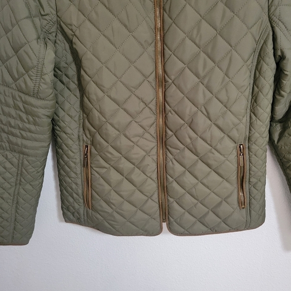 NWT Jade & Ivory By 26 International puffer quilted jacket size medium - Picture 10 of 12